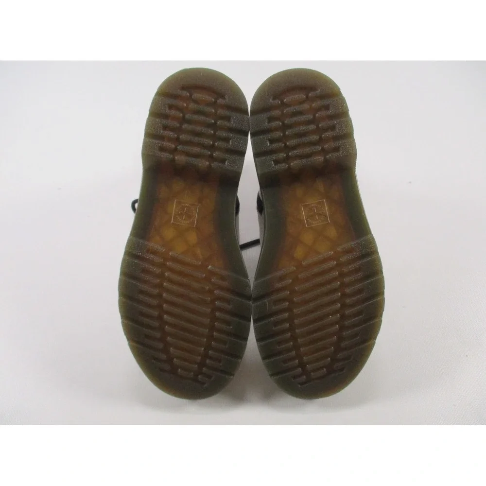 Dr.‎ Martens Kids 1460 J White Leather Combat Side Zip Boots Size US 3